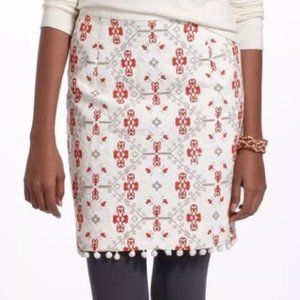 Maeve Blomma cross stitch skirt